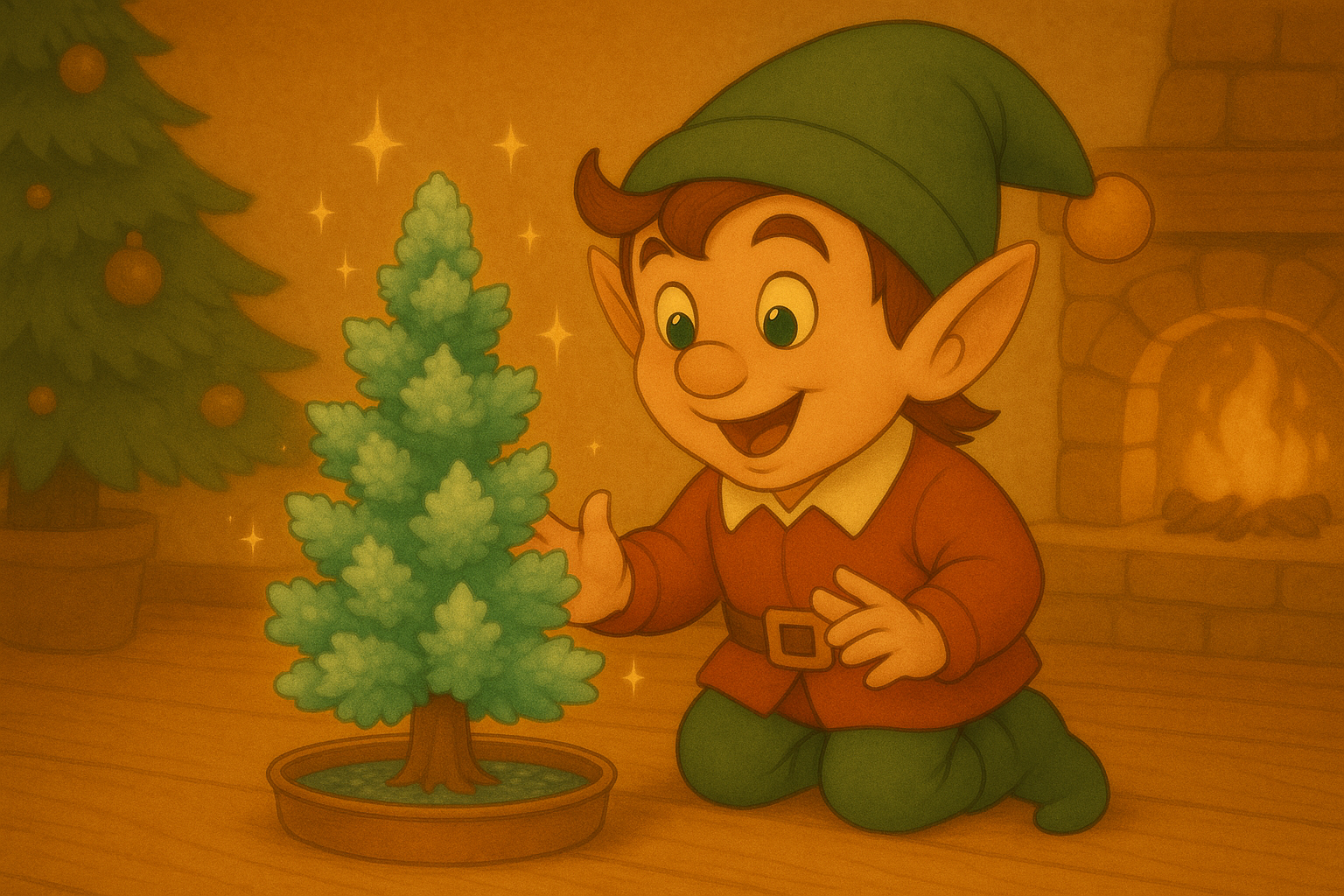 Le sapin en cristal